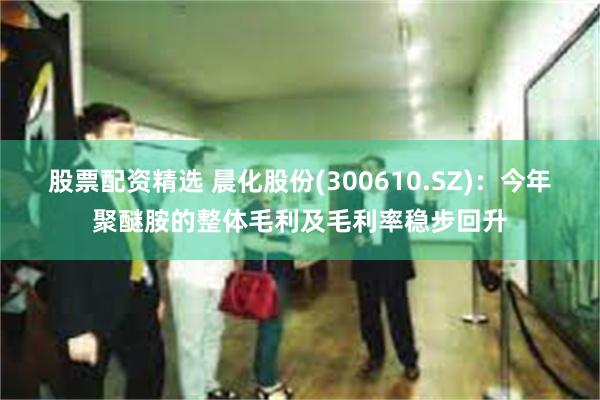 股票配资精选 晨化股份(300610.SZ):今年聚醚胺的整体毛利及毛利率稳步回升