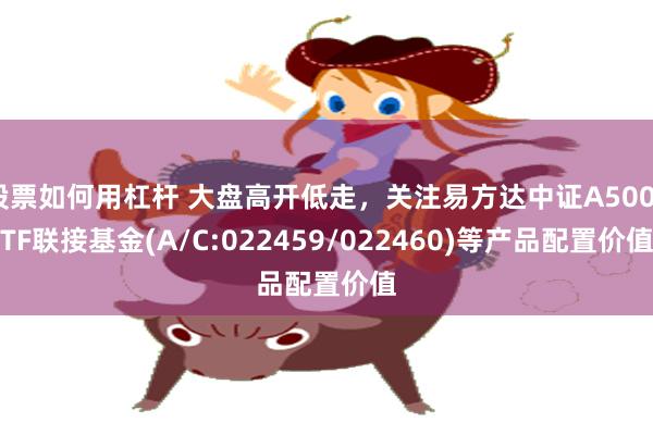 股票如何用杠杆 大盘高开低走，关注易方达中证A500ETF联接基金(A/C:022459/022460)等产品配置价值