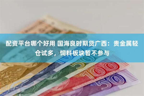 配资平台哪个好用 国海良时期货广西:贵金属轻仓试多,饲料板块暂不参与