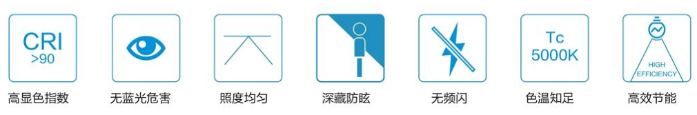 LED護眼教室燈(dēng)產品(pǐn)智能解決方案