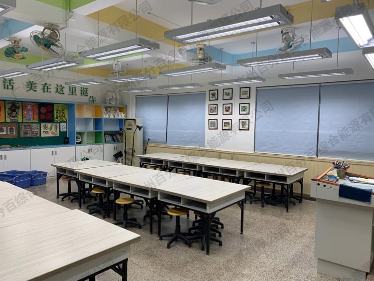 瑤台小學教室護眼（yǎn）燈光升級改造工程（chéng）-1